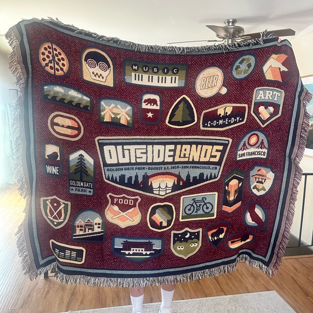 2016 Outside Lands Festival Blanket